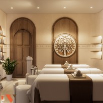 Thiết kế spa BOTANIC 36m2 tại Hải Phòng của chị Ngân